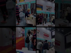 Ademende, zachte en slijtvaste, kreukvrije gestreepte gebreide stof voor poloshirts